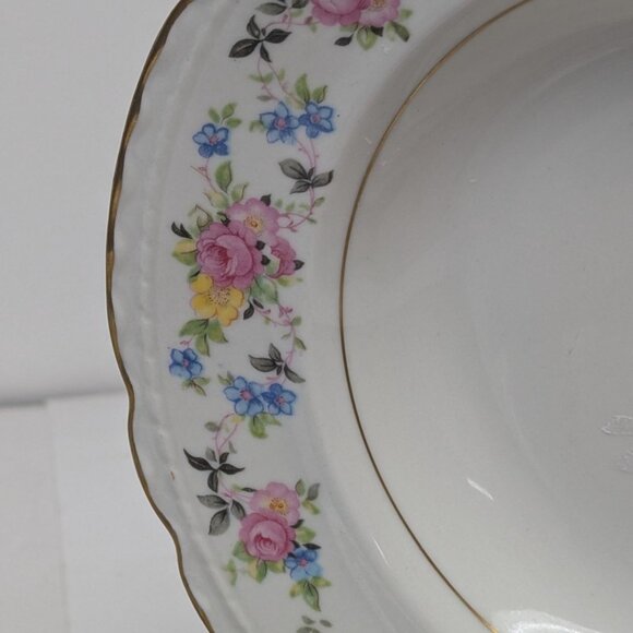 Governors Mansion Vogue Ceramic Industries Natchez Set 2 Shallow Soup Bowls - Picture 6 of 8